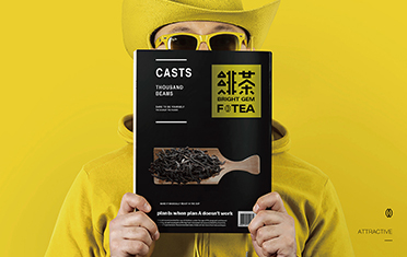 大兴安岭绯茶品牌设计